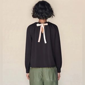 NWT Sundry Tie Back Pullover Sweatshirt